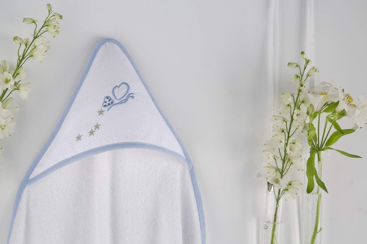 Capa de baño Mariposa para bebé. Algodón 100%