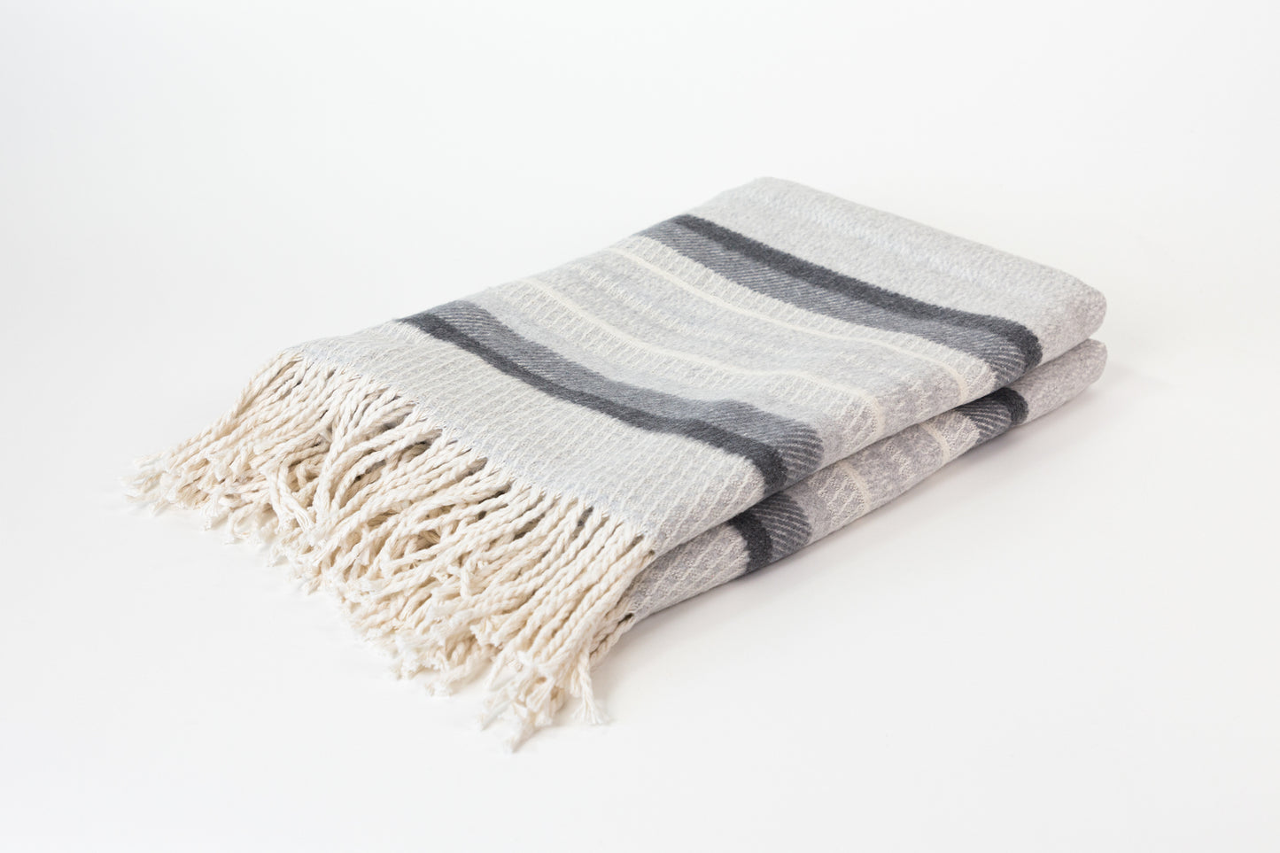 MANTA JACQUARD FLECOS. Stripes